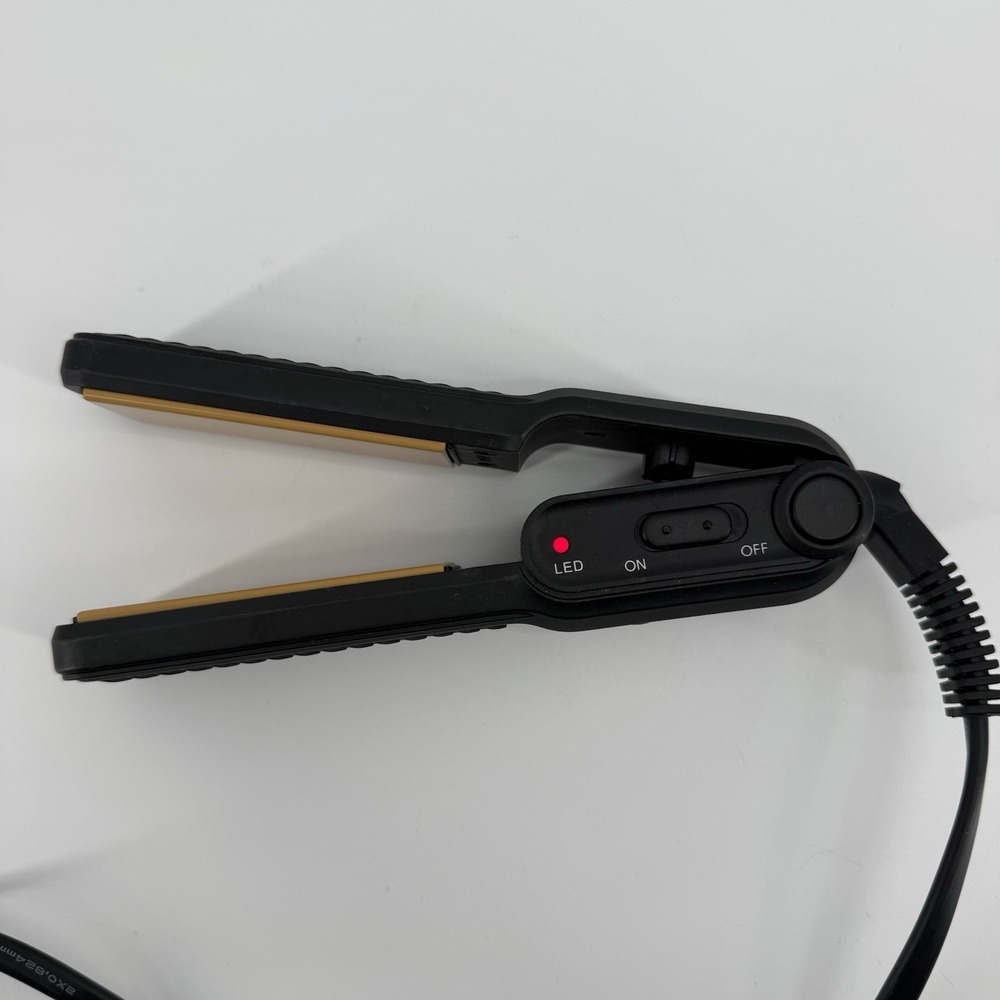 CHI Mini #GF1001T1 Ceramic Hairstyling Iron Flat Iron Travel Compact Size 7"